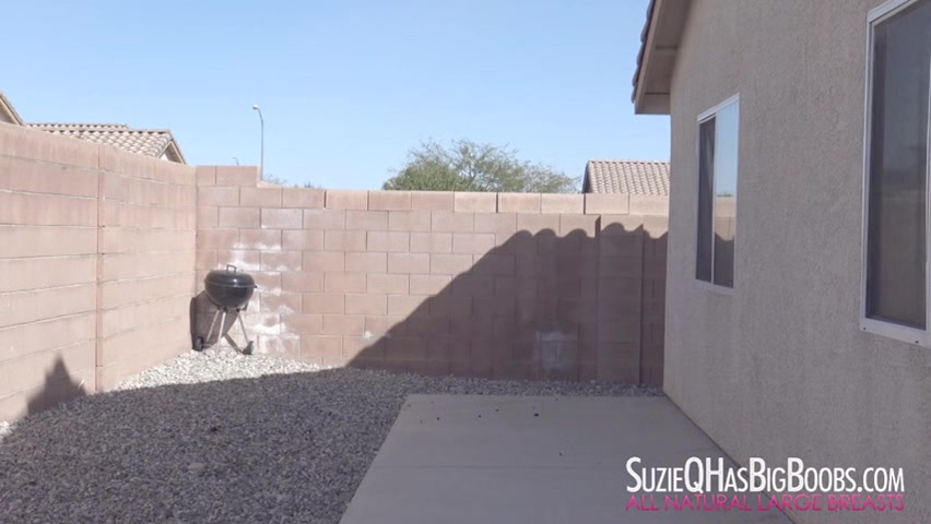 Suzie Backyard Big Boobs Fun