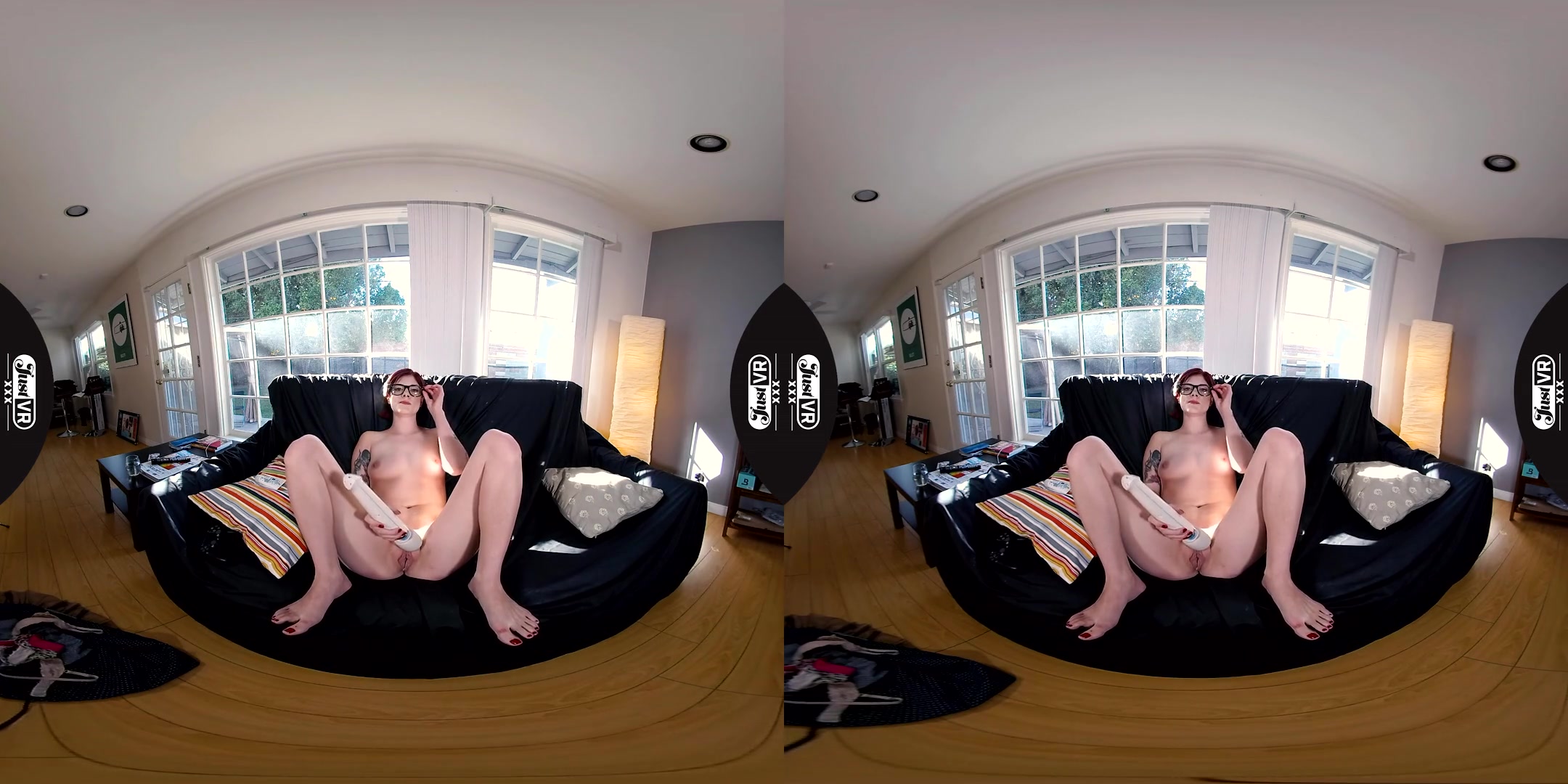 Ava Little in Geeky Girl Gets Off - JustVR
