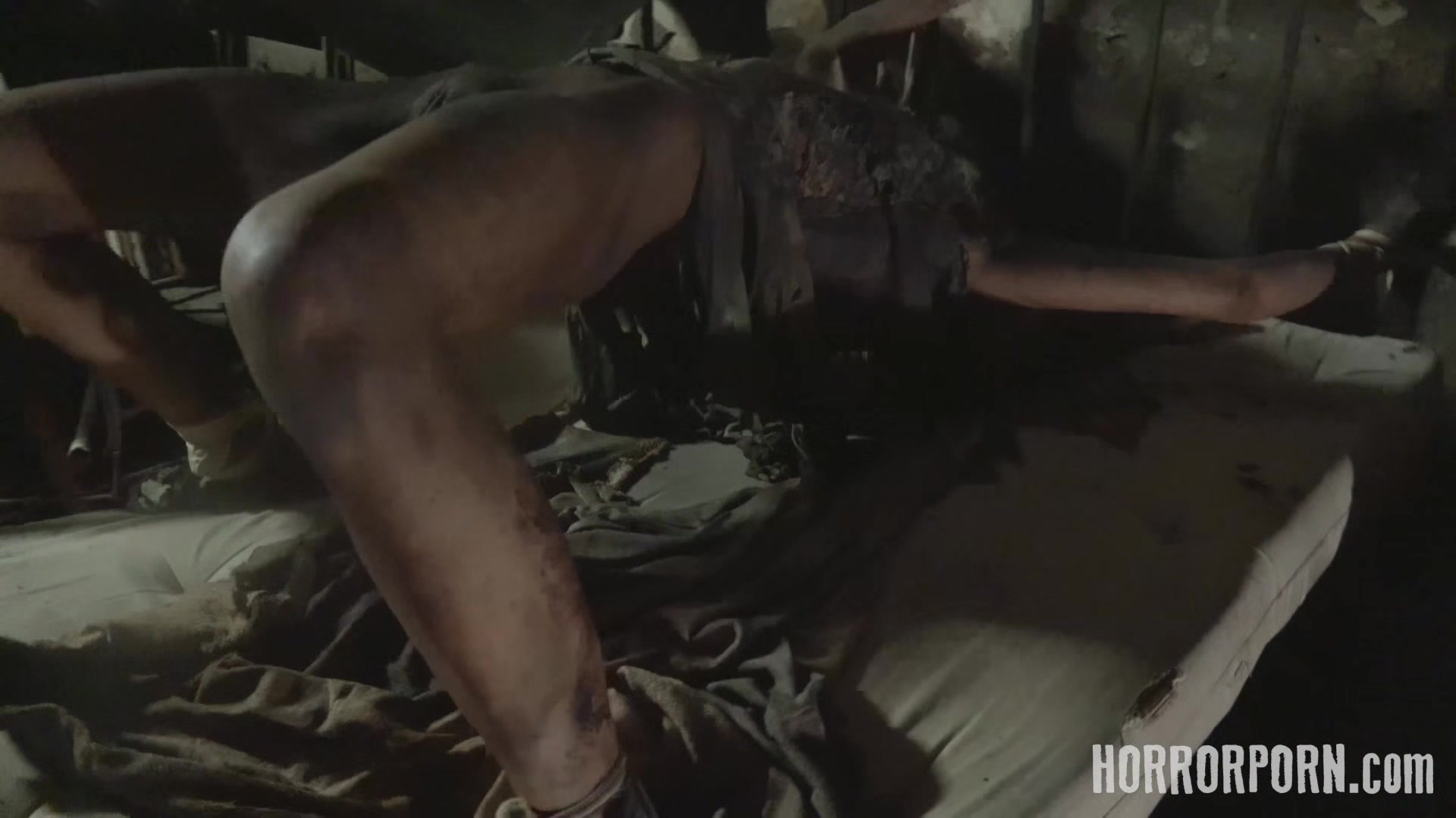 HORRORPORN Girl Twisted In Unnatural Positions