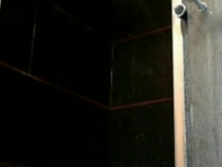 Chubby Asian female showering and touching herself