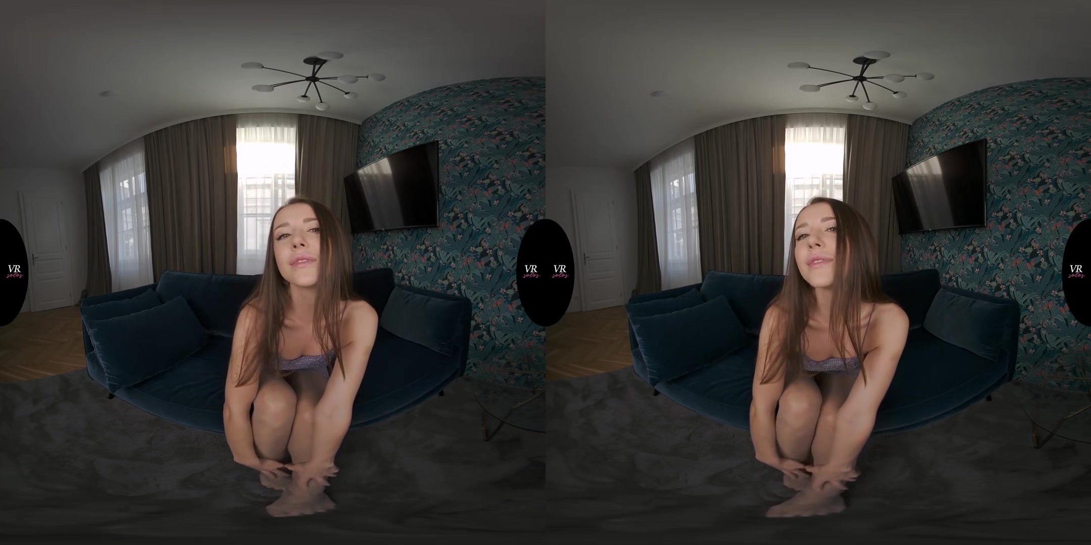 Gorgeous Sybil Enjoys Her Glass Dildo - Pornstar Solo 3D Porn