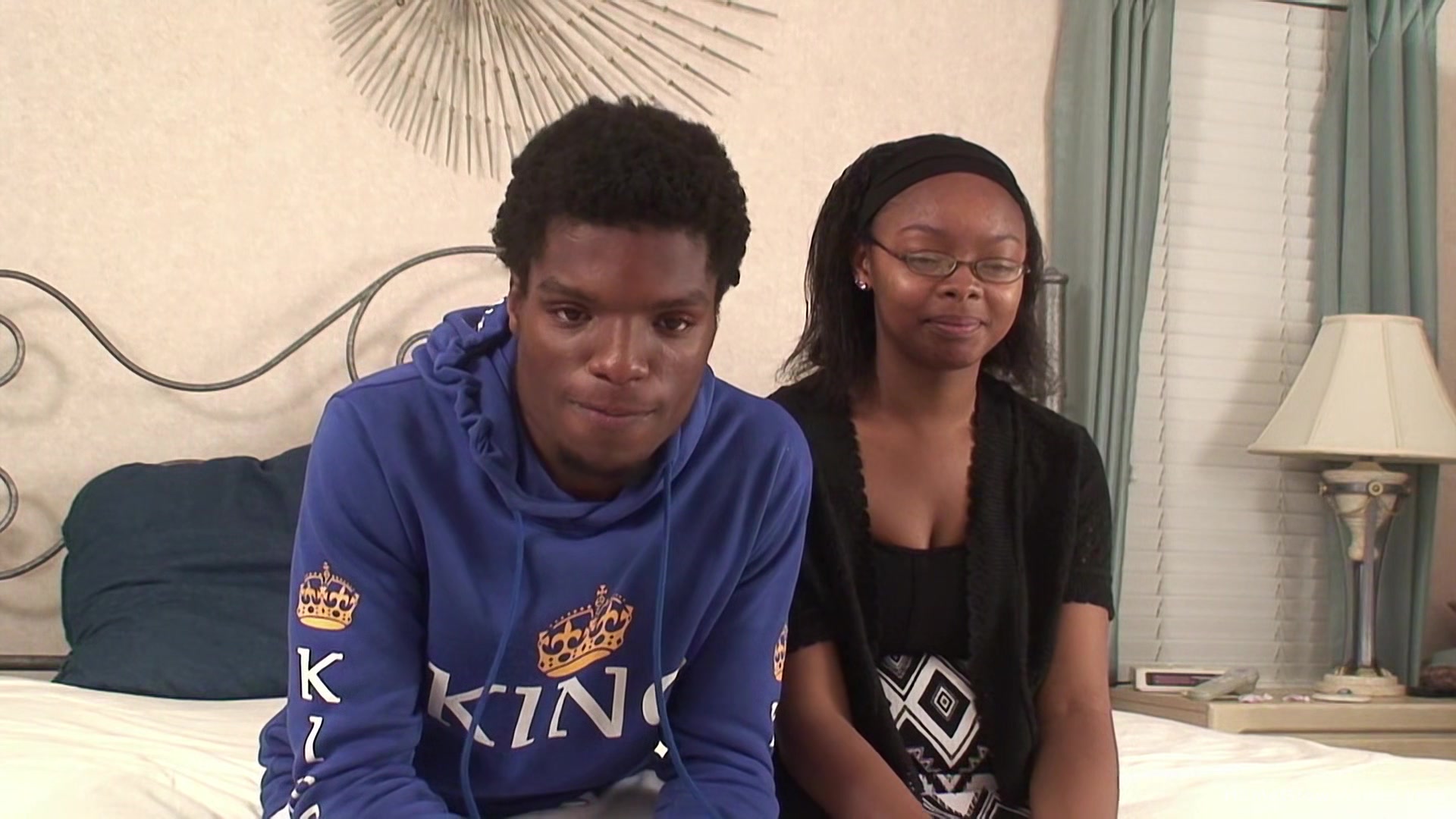 Amateur Ebony Couple Get It On - Baby Gurl & Baby Boy
