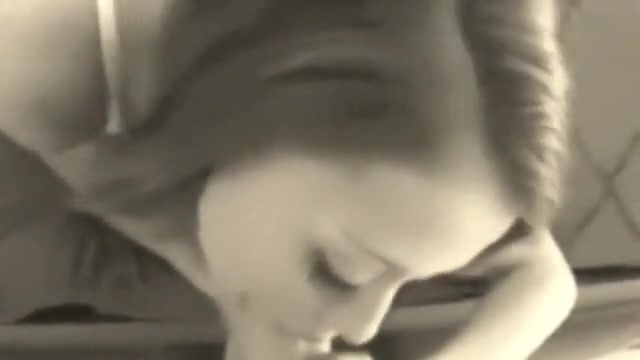 POV sex video of a slut engulfing on my stiff rod