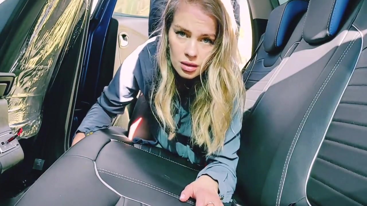 The Trip Ended With A Big Cumshot On My Pussy. 10 Min