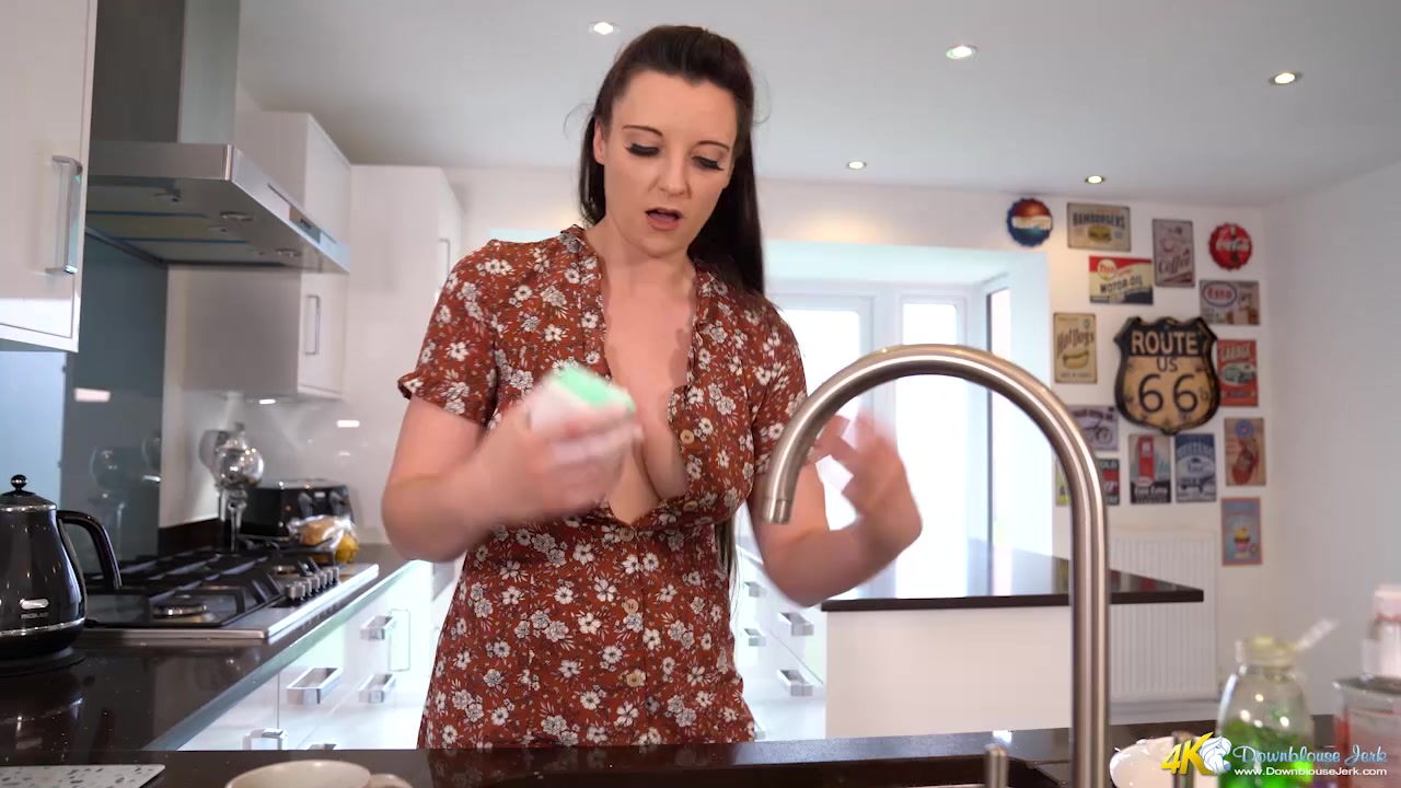 in Make A Mess - DownblouseJerk
