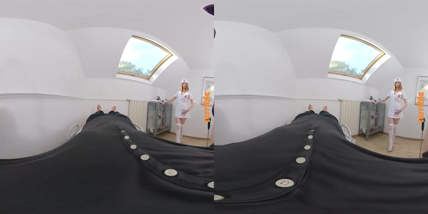 Pale Ginger Nurse Wants Real Dick - perVRt