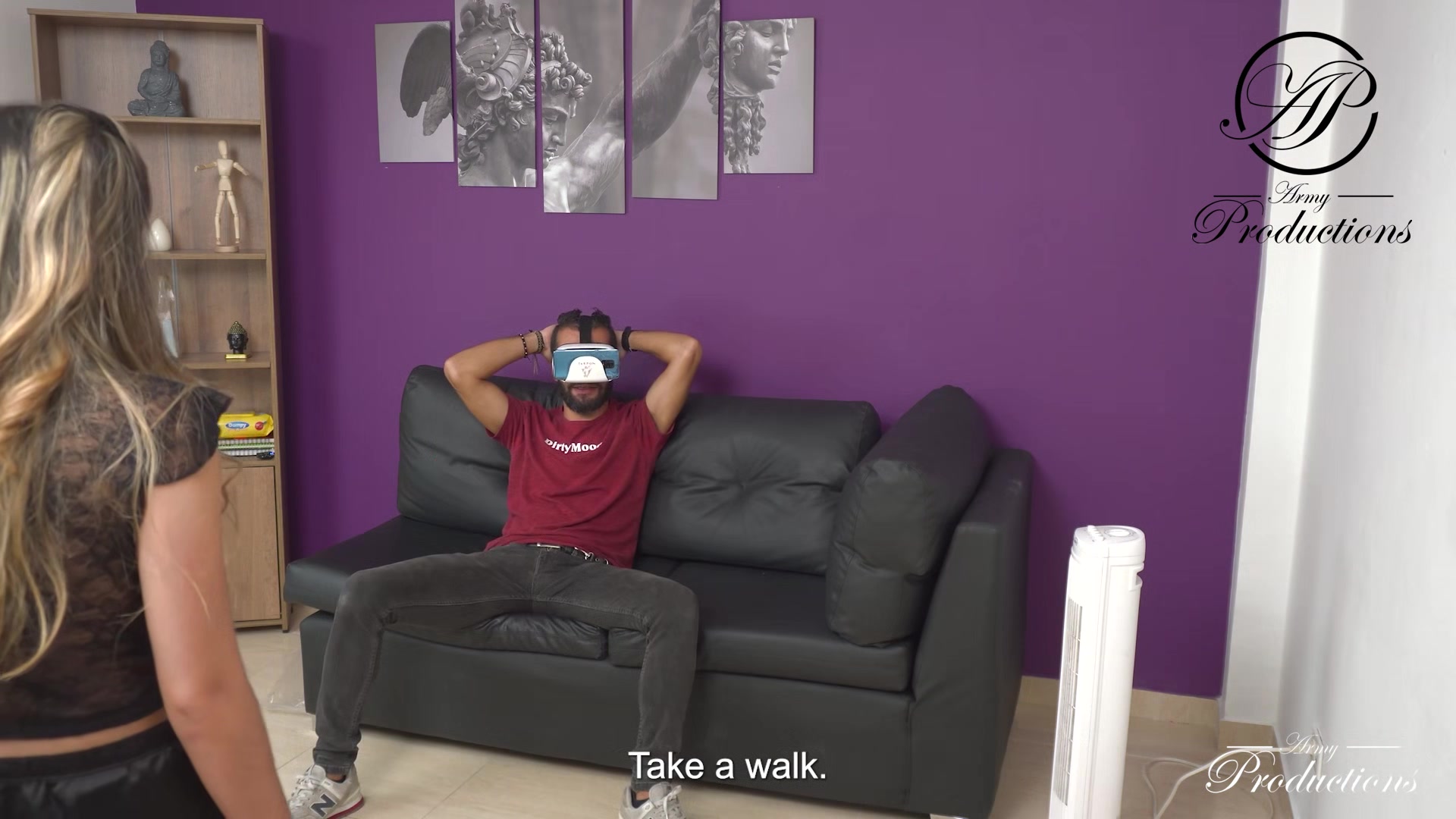 Testing Virtual Reality Glasses - Armyproductions