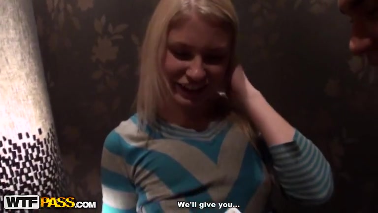 Golden-Haired hotty sex adventure in a cafe scene two
