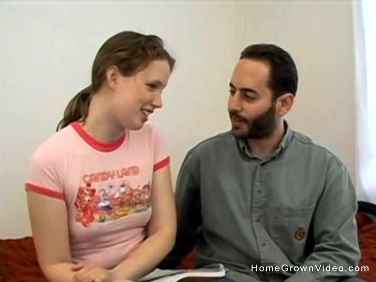 Hairy sucks and fucks her teacher