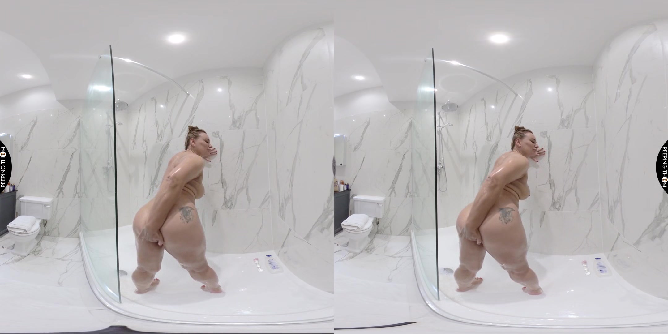 Shower Play; Big Tits Amateur Solo - SexLikeReal