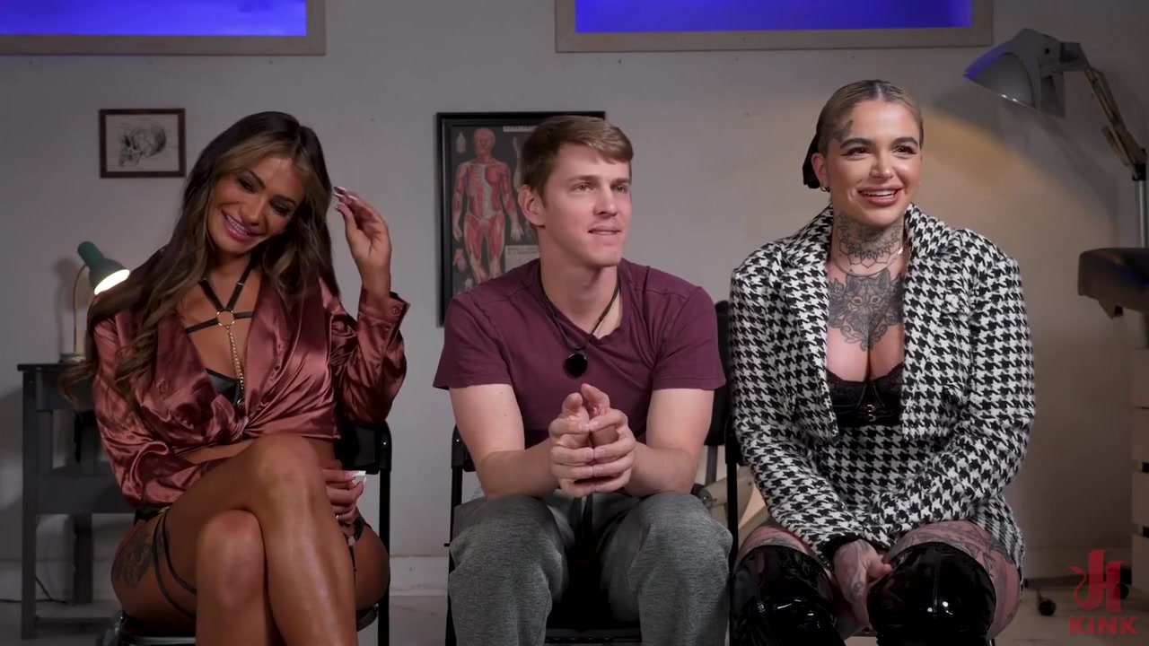 Sage Roux, Leigh Raven And Victoria Grant - Take It Like A Bitch And Say Thanks