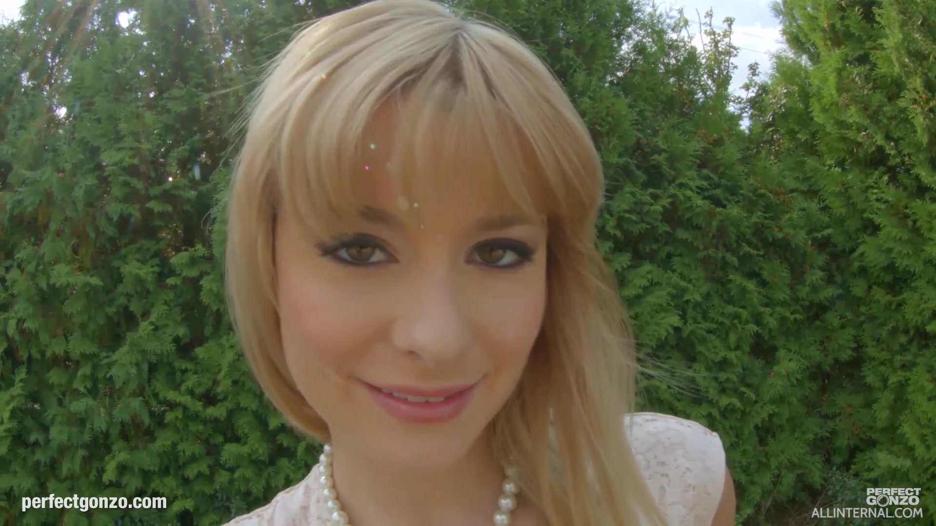Gonzo creampie action with Charlyse Bella by All internal