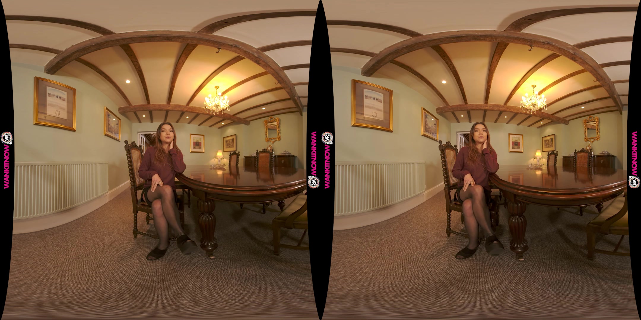 Hard Negotiations featuring Maya - WankitNowVR