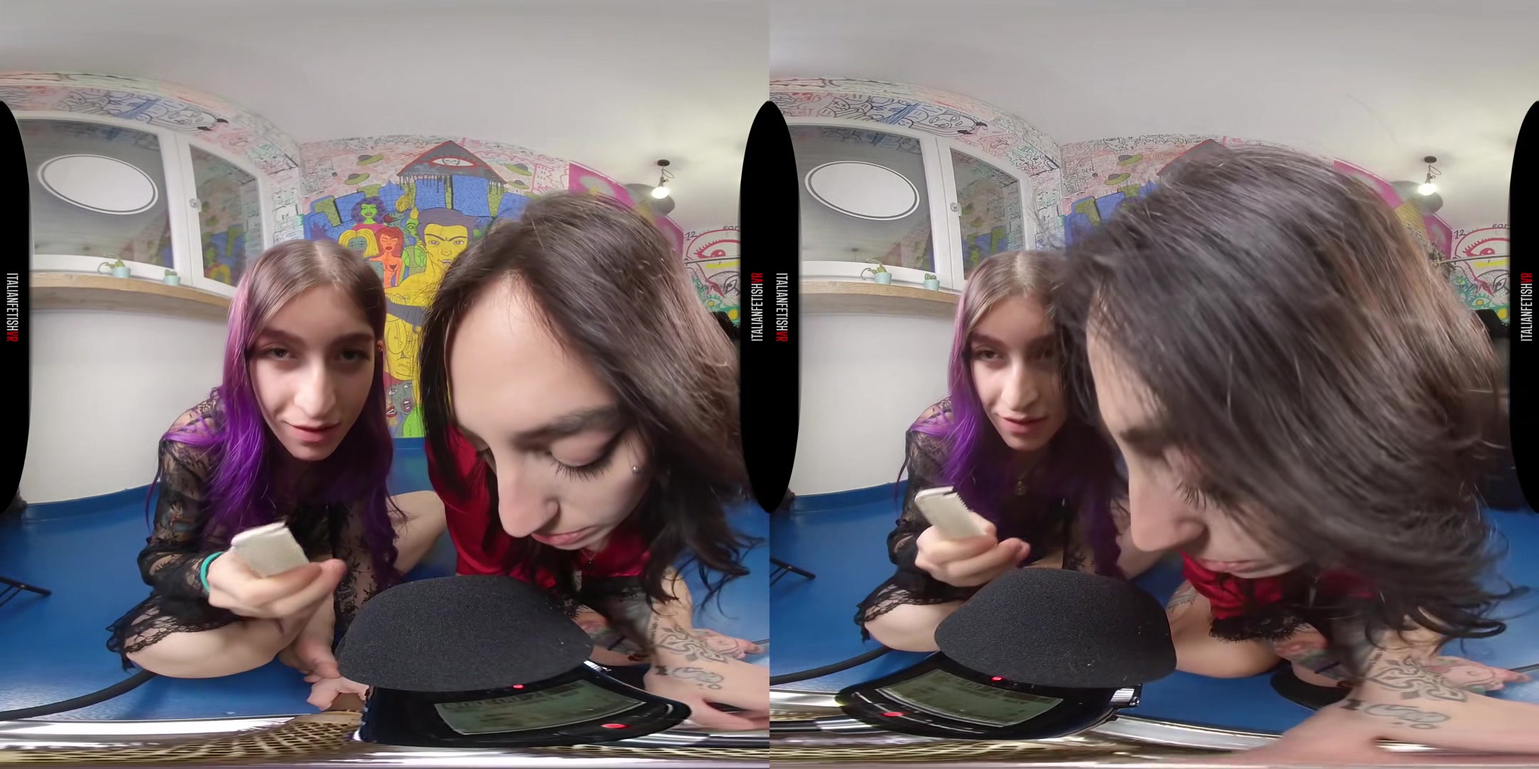 Sexy Girls Play With Asmr - Italianfetishvr