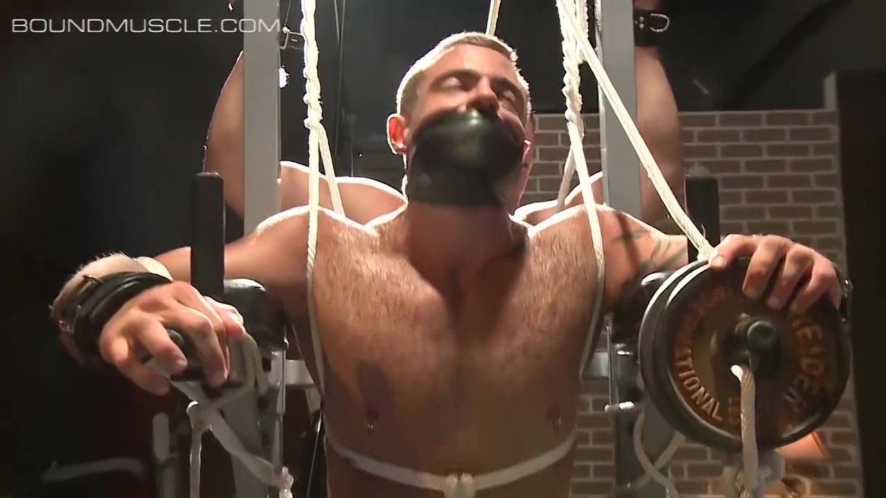 Slides Muscle Cock In And Out Of With Adam Rogue And Trace Michaels