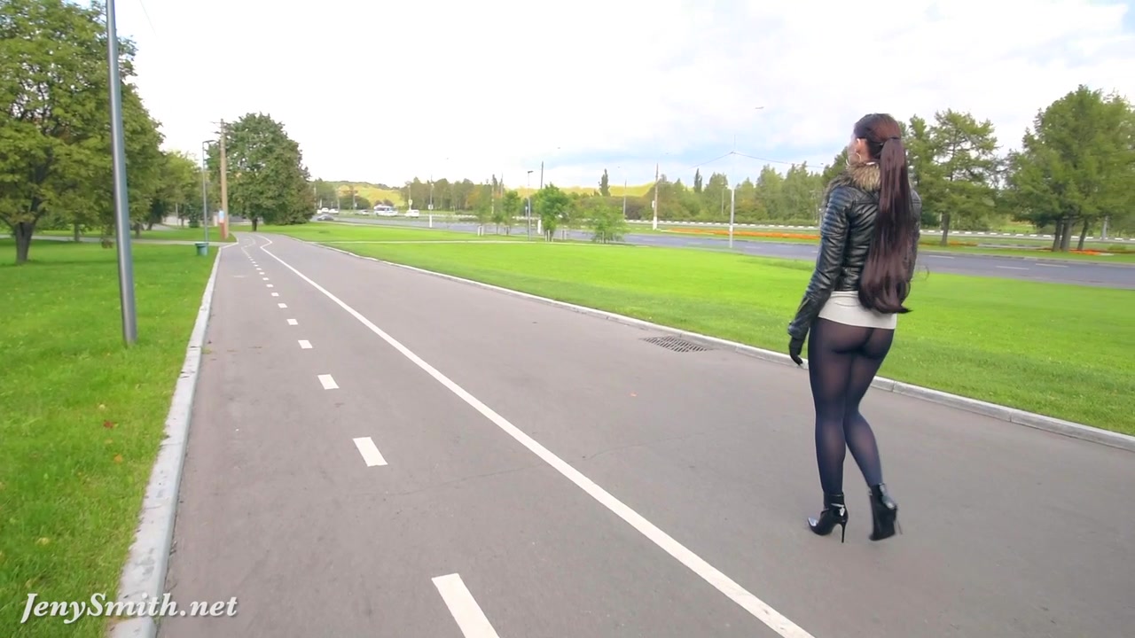 Jeny Smith pantyhose pretend to be leggings