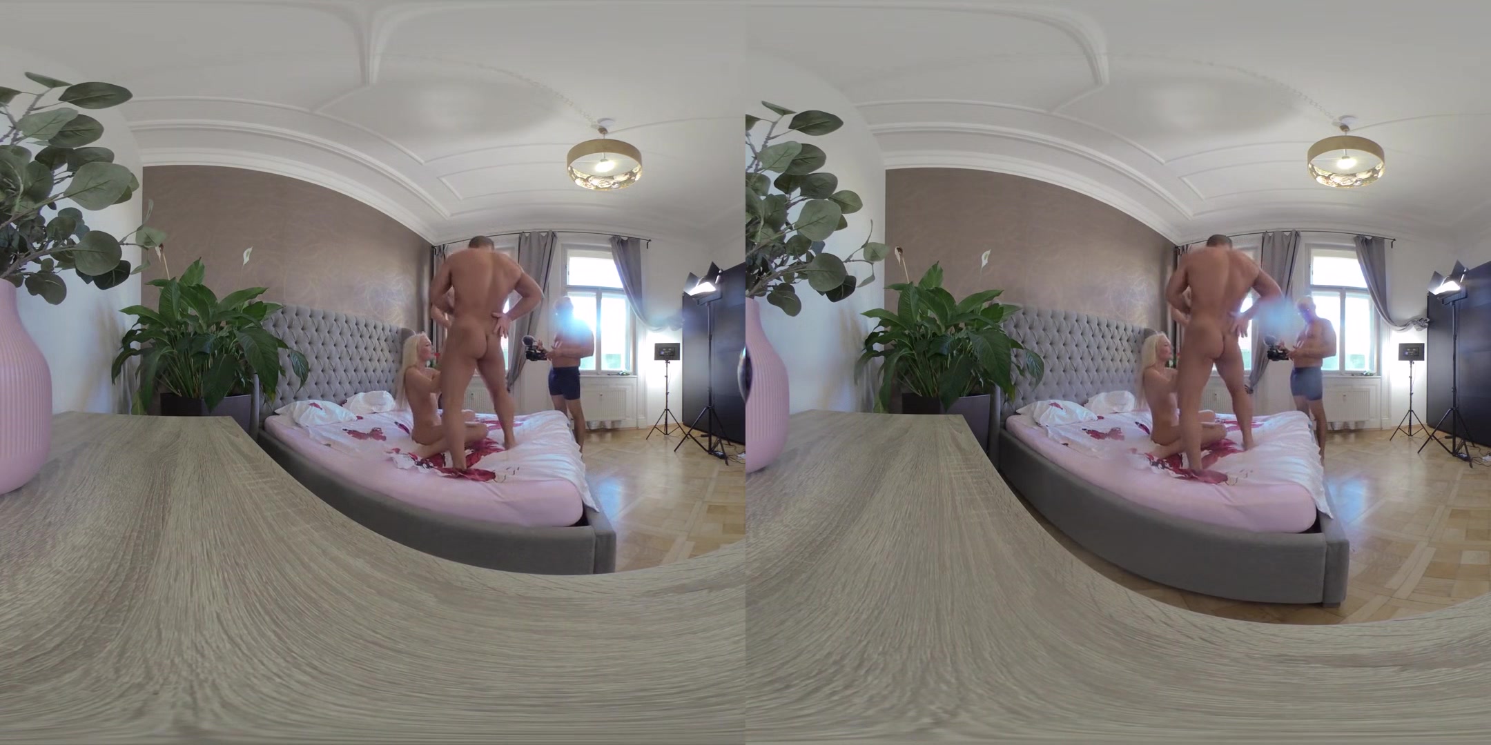 Lovita Fate Vr Video Part Two - Little Pussy Stretched Out In Massive Cock Threesome