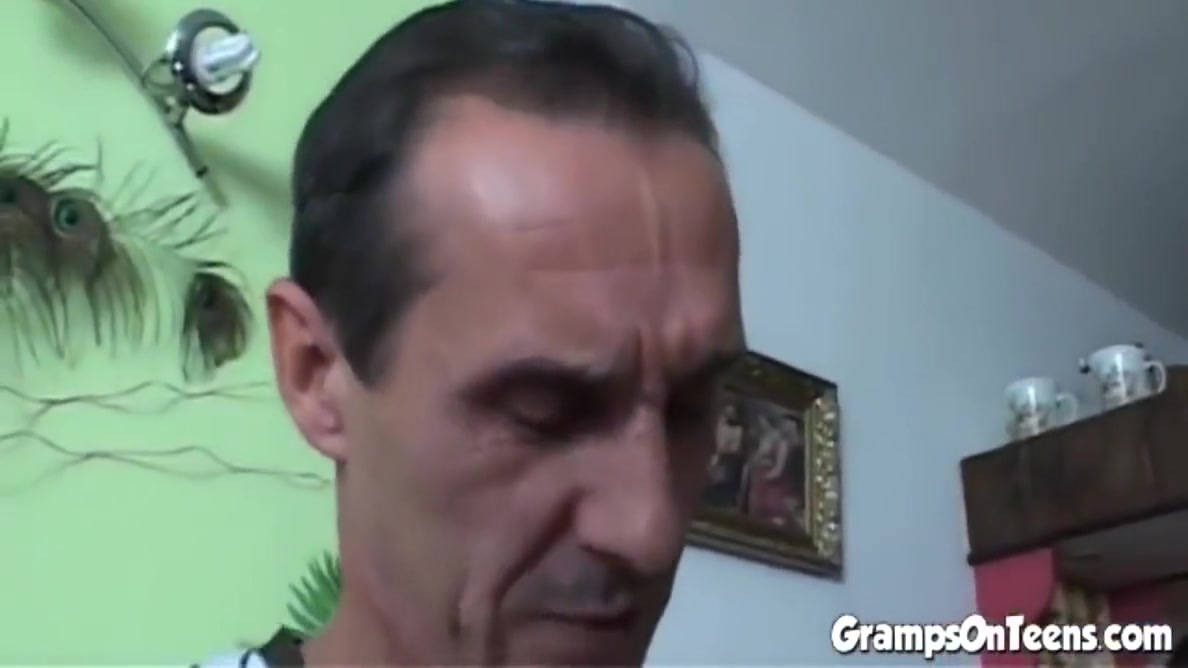 teen 18+ Slut Fucks Grandpa Cock After Sucking