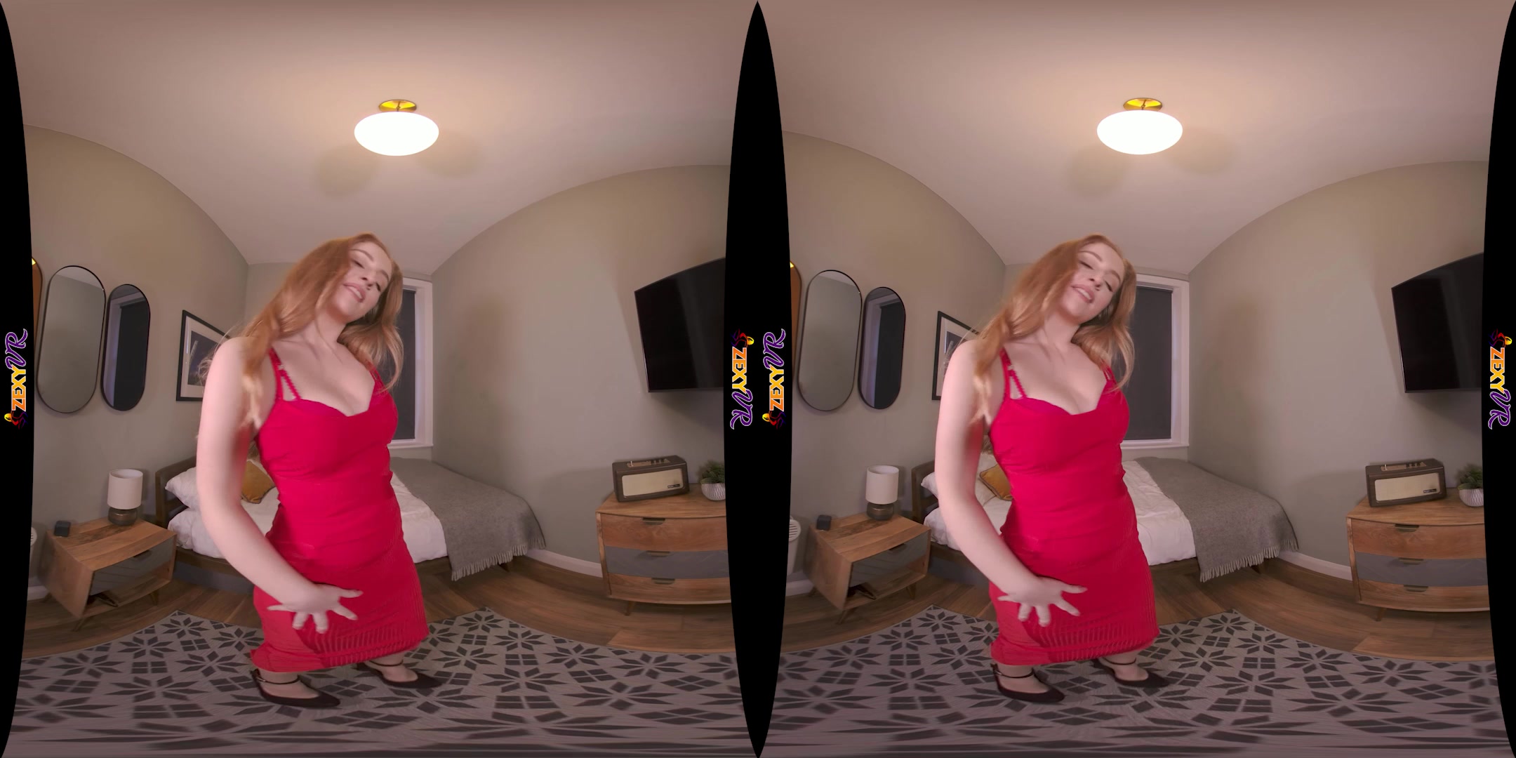 Woman In Red featuring Jen Loveheart - ZexyVR