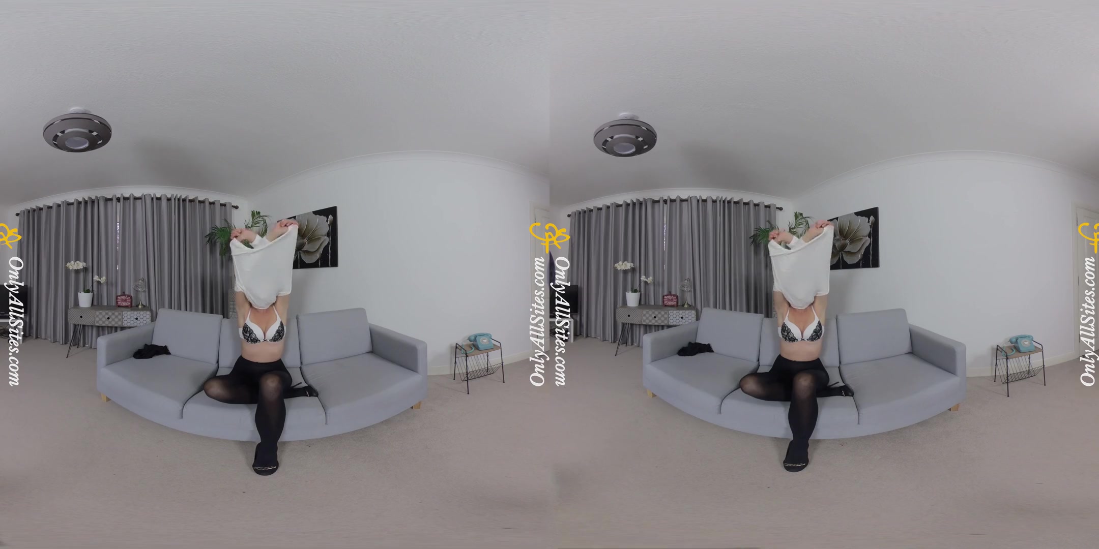 Elen E - Roll Neck; Cute redhead Stripping - SexLikeReal