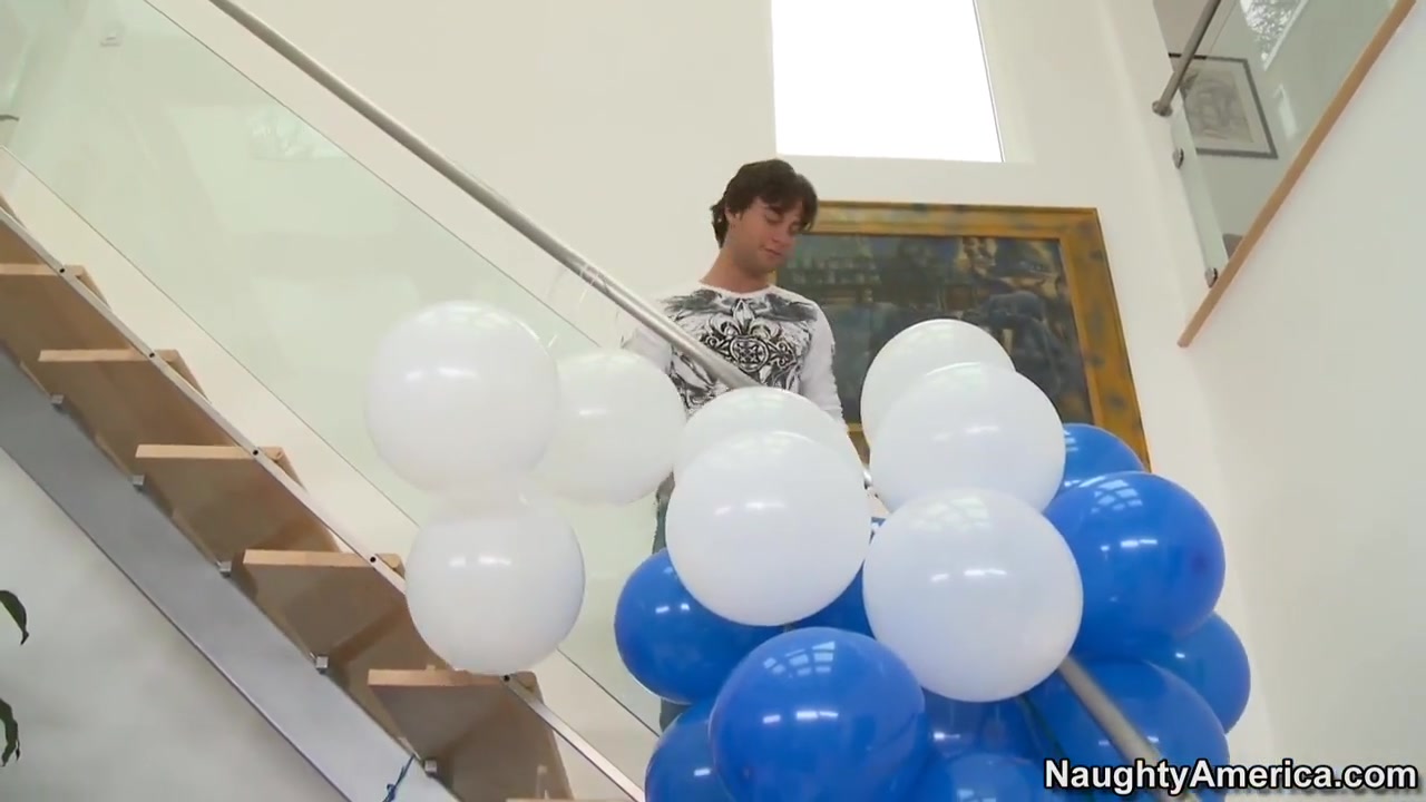 With the help of her Step son's friend!