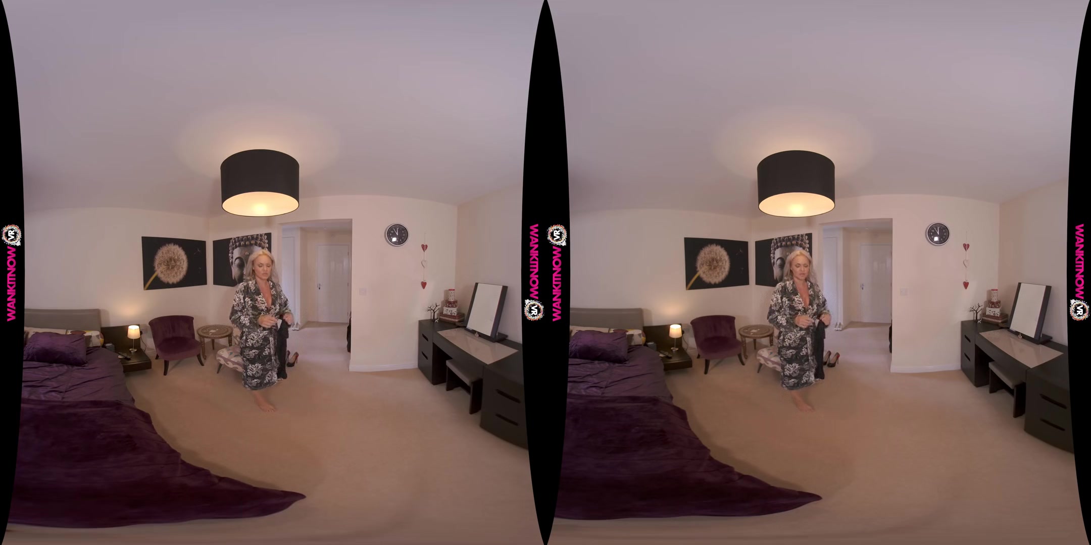 Filthy Assistant - Busty Blonde Solo Striptease