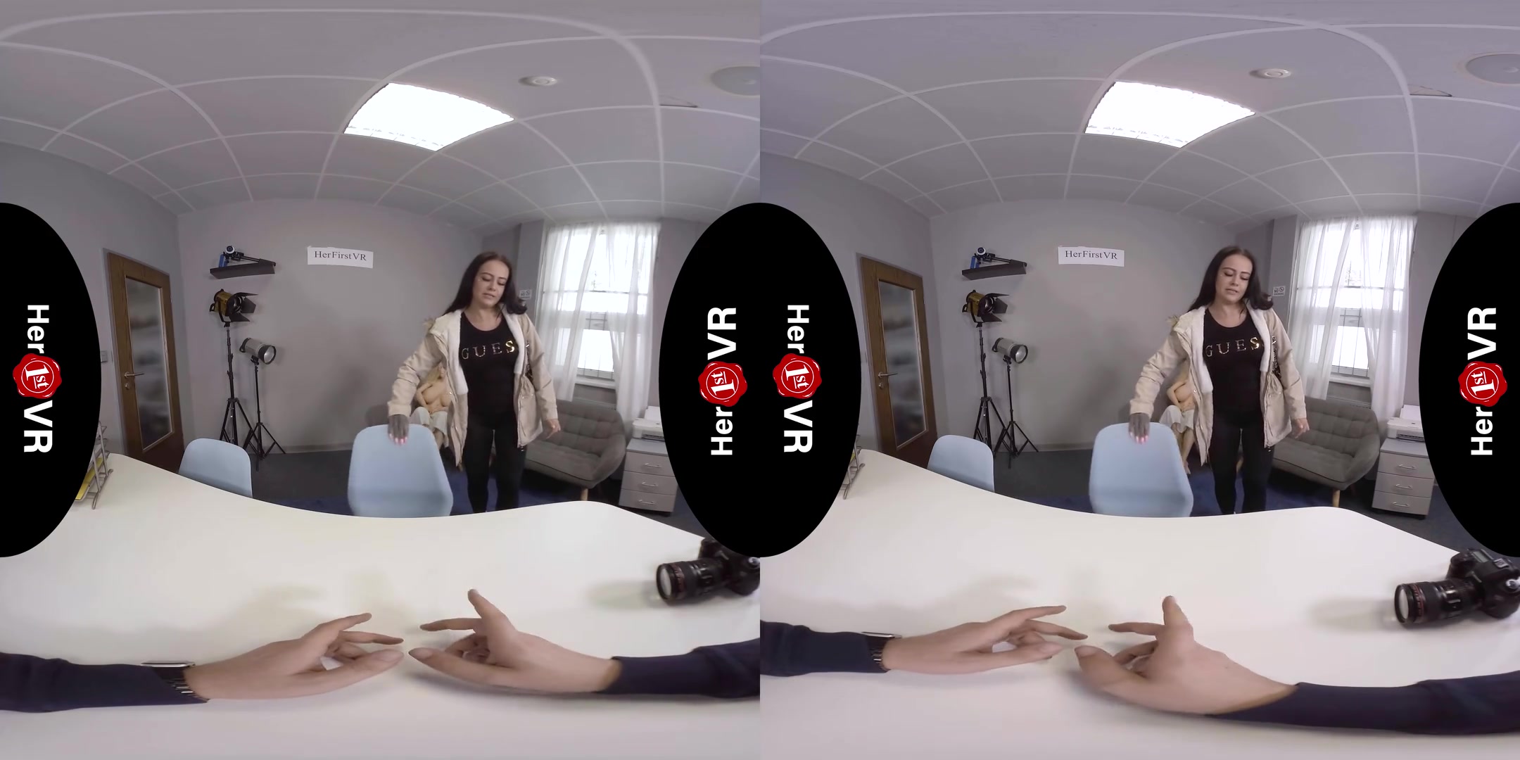 Chloe - VR Casting - Shaved Amateur Porn Tryout