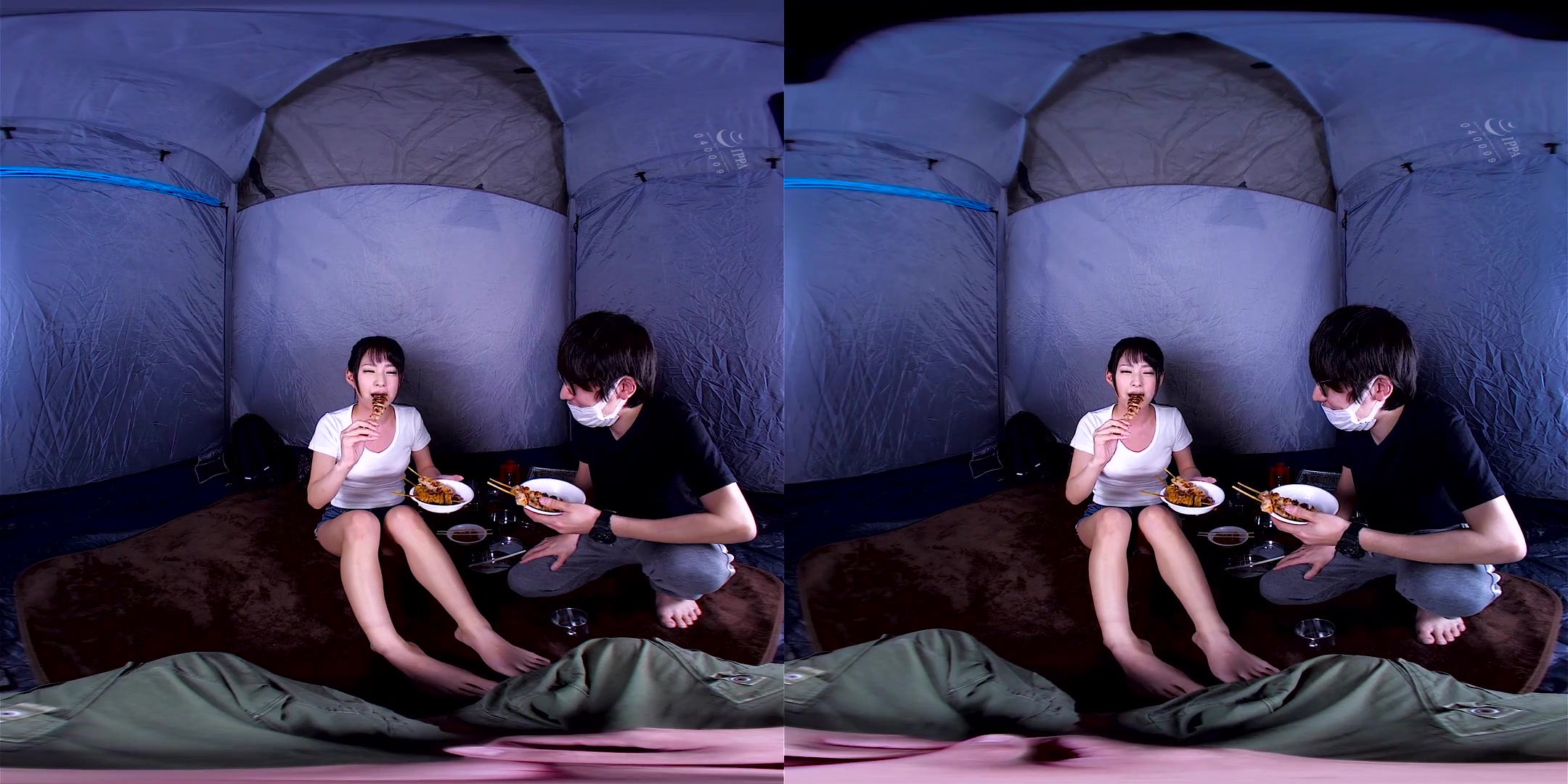Stranded in a Storm with Scared Mitsuki-chan 1 - Petite Asian Riding Creampie