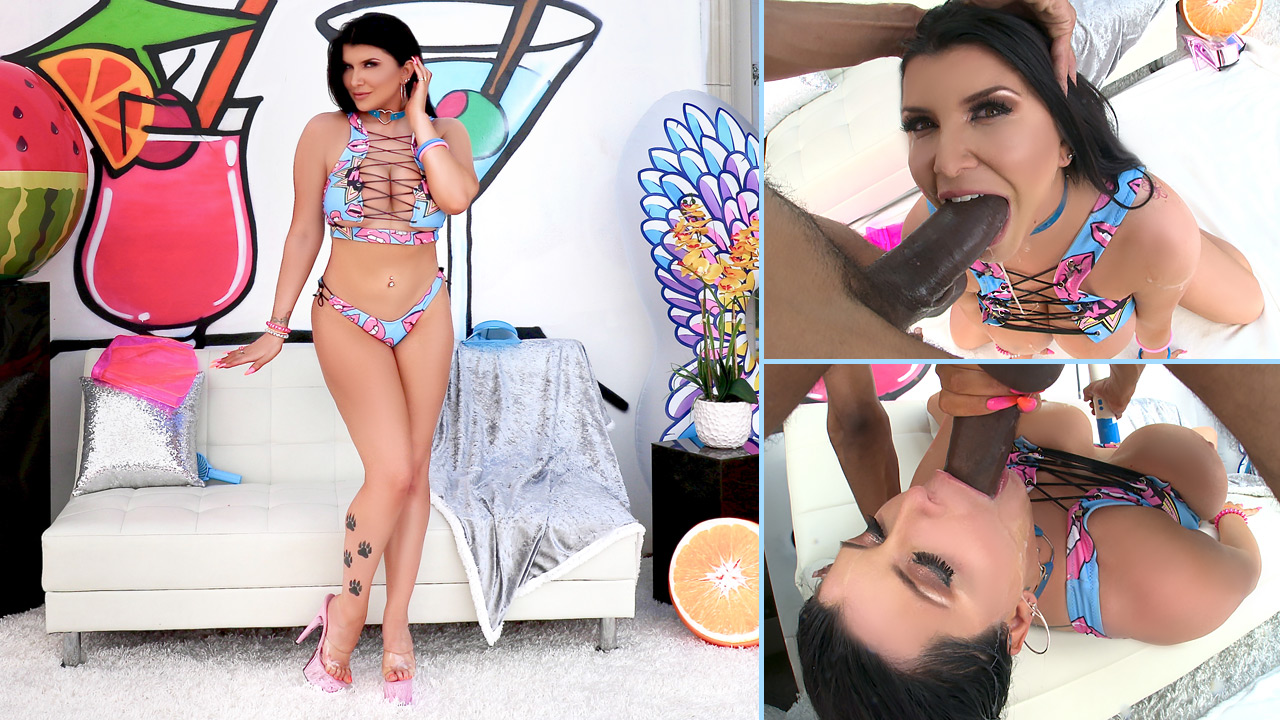Romi Rain in Romi Reigns Over Cock - Swallowed