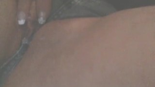 playing with my clit again