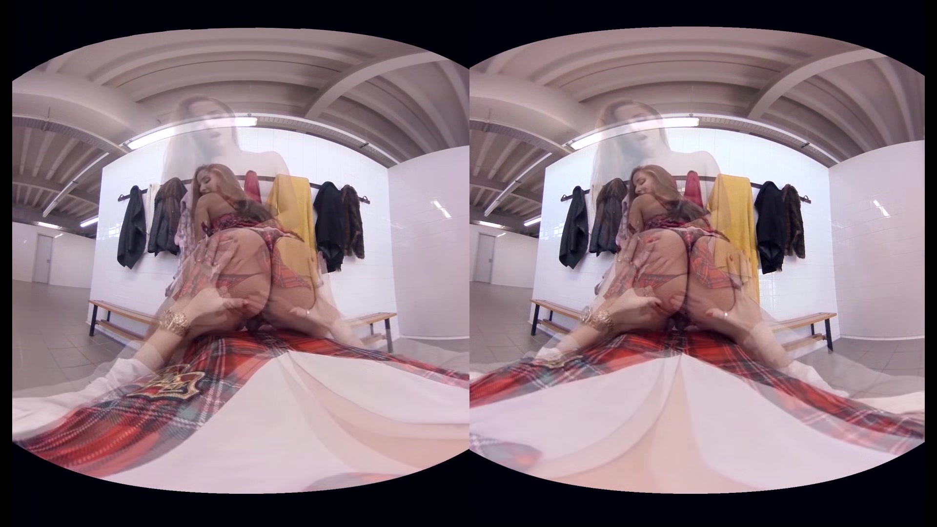 At the changing room
