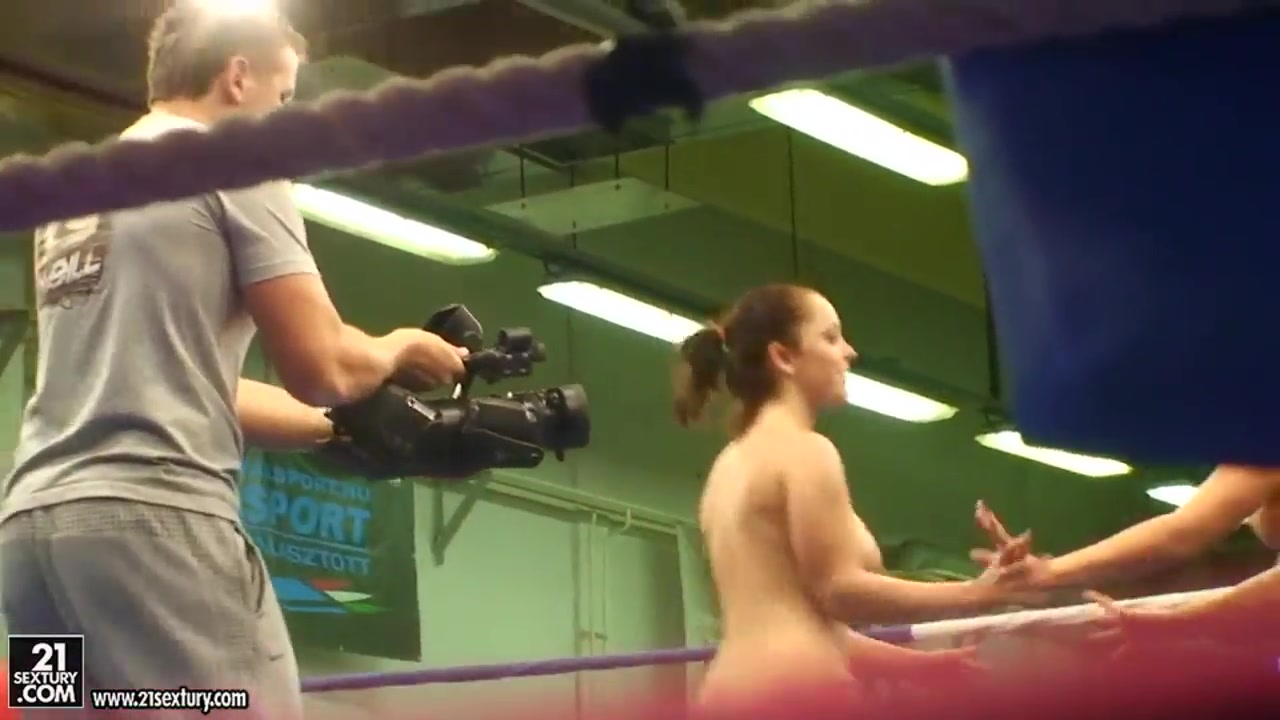 Jenna Lovely and Liza del Sierra in the wrestling ring