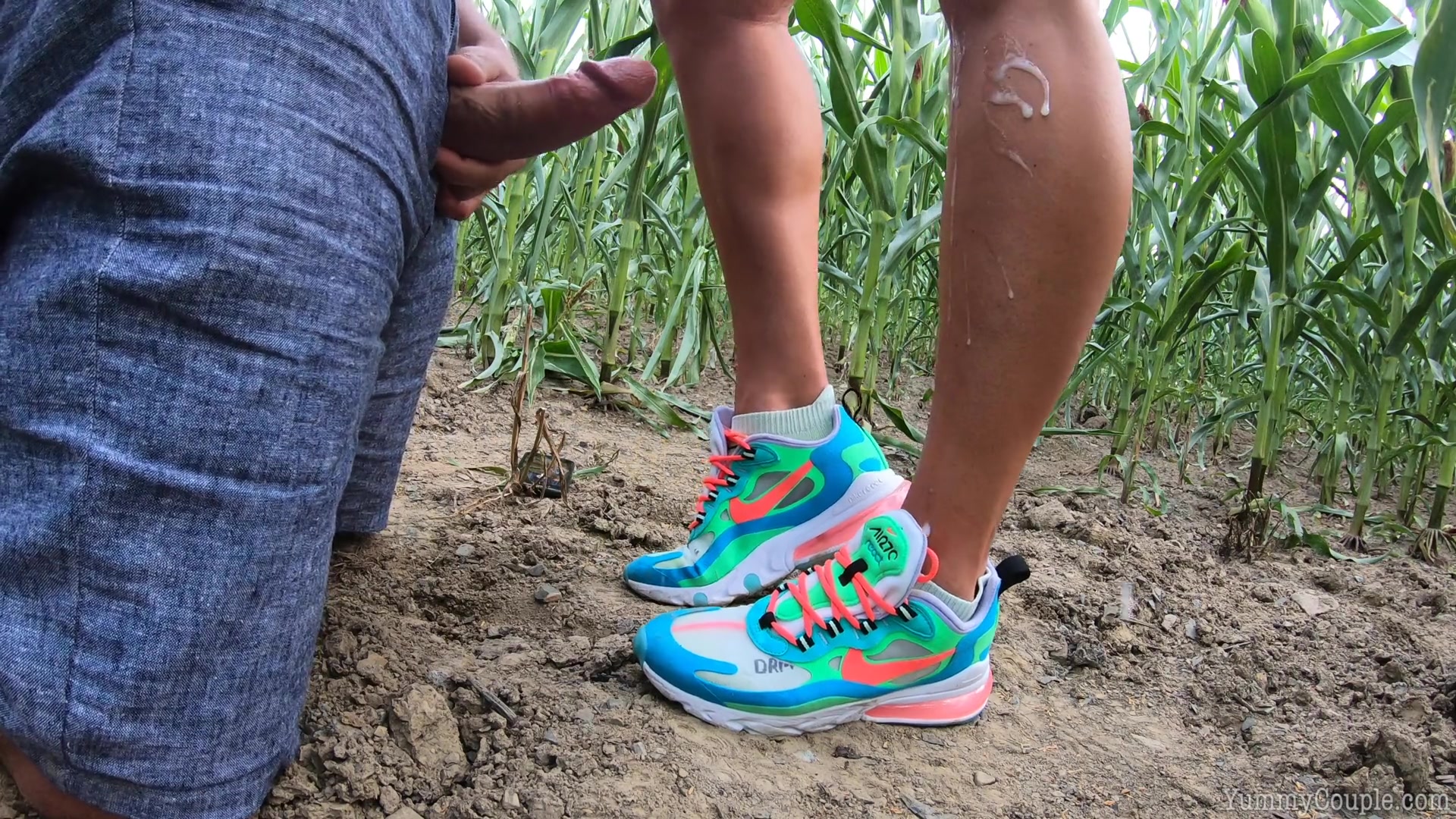Cum On Sneakers Cumpilation - Sex Movies Featuring Yummycouple