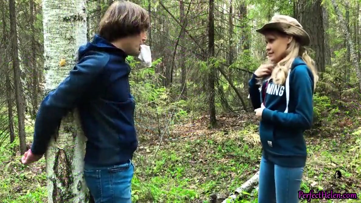 Stranger Arouses, Sucks And Fucks Hard In The Forest