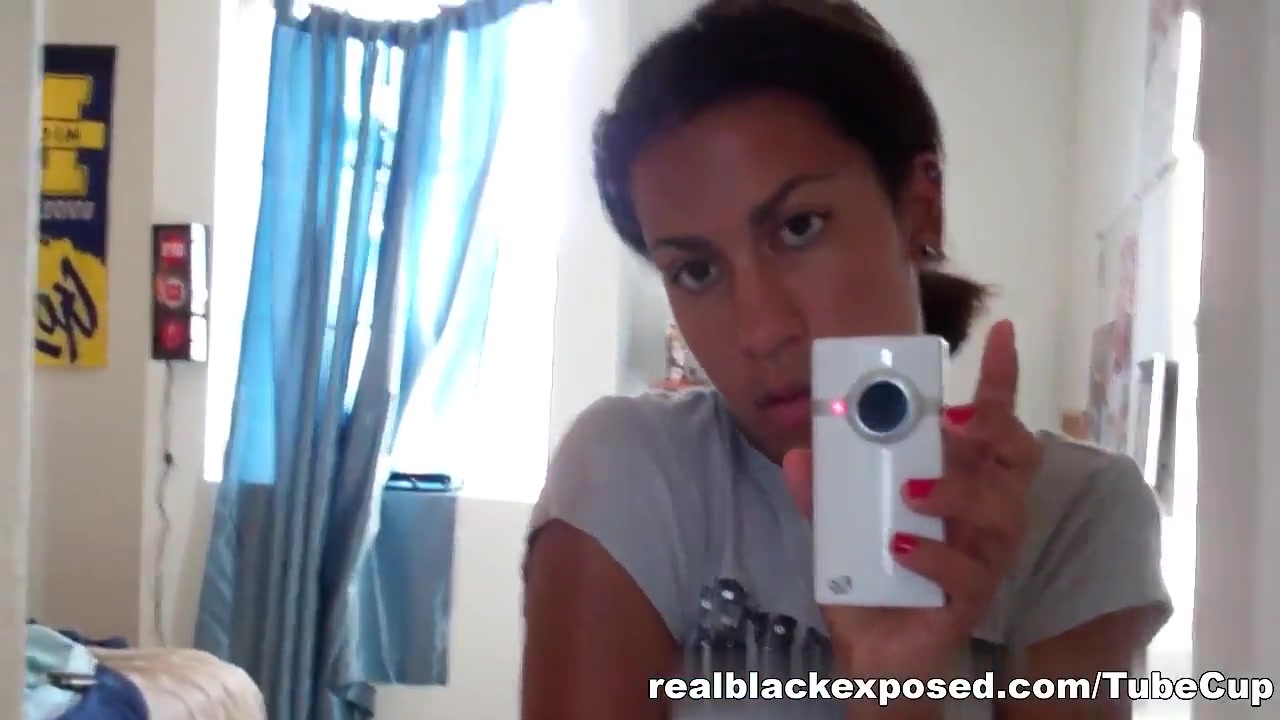 Gypsy Shows Off Her Shaved Ebony Pussy And Huge Tits In A Video For His Eyes Only