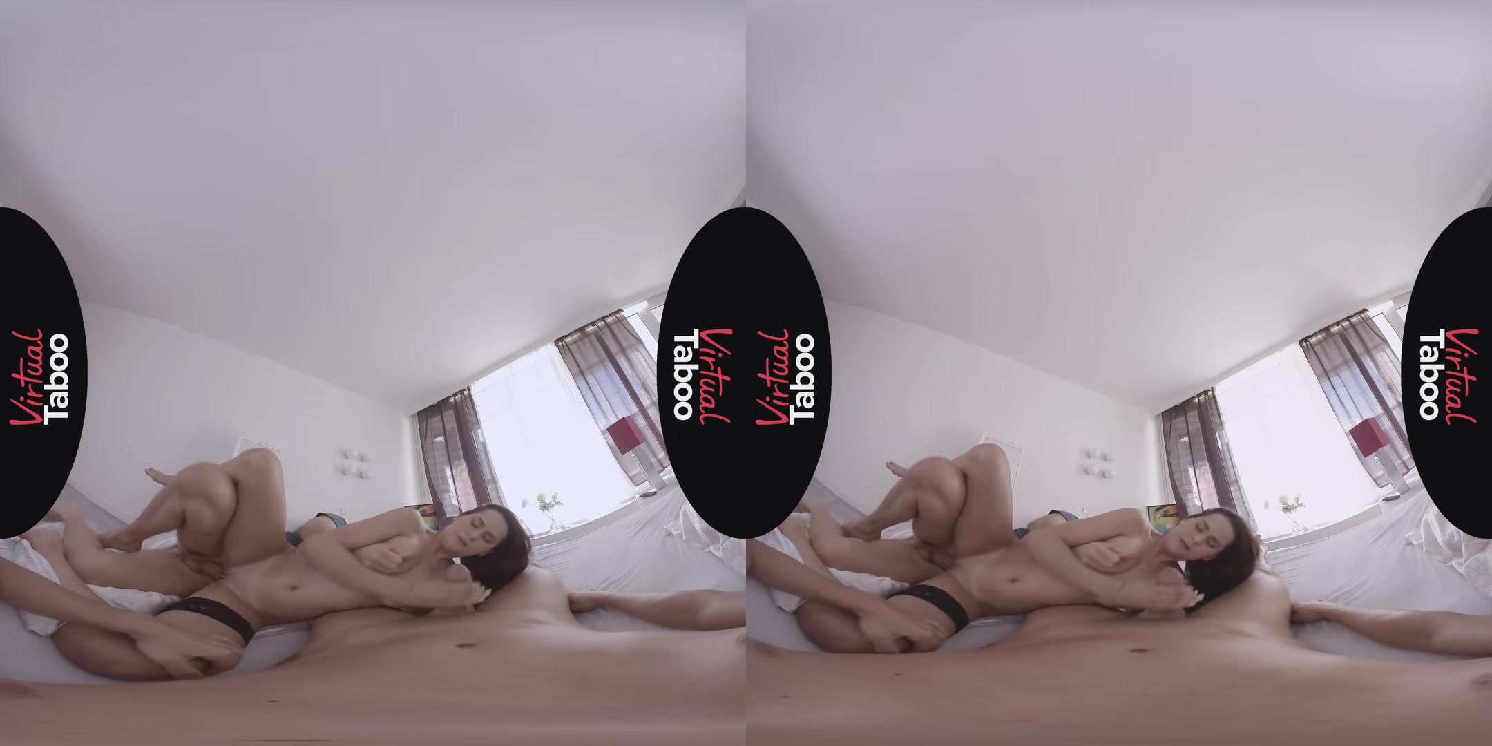 Ashley Woods VR Porn: Sis Faking It And Gets A DP - VirtualTaboo