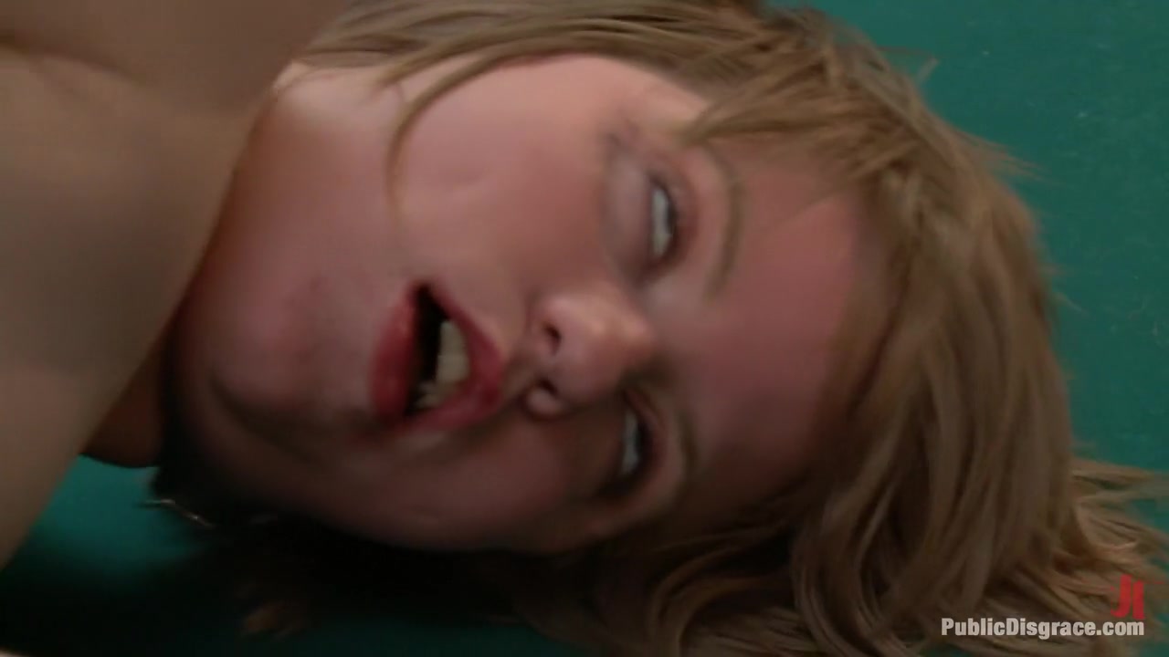 Adorable Blonde is Made to Serve Cock and Customers at Dive Bar