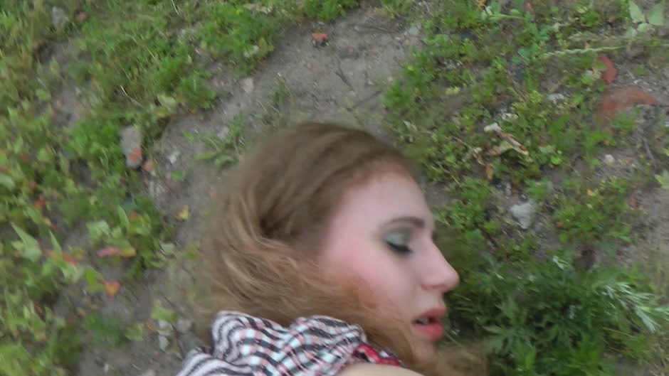 Cute girl, Virginia Still shags in a public place