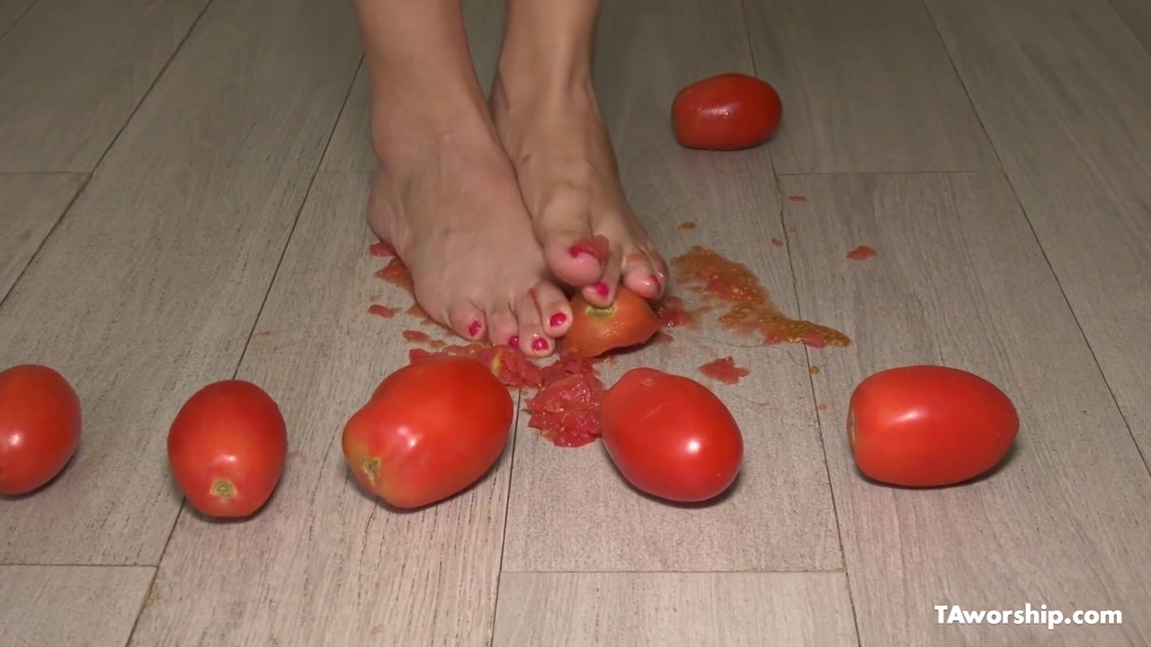 Ambers Tomato Food Foot Fetish - Taworship