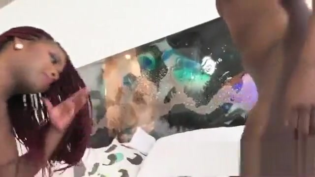 ebon shelady pound With penis juice flow