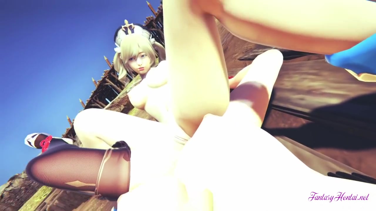Genshin Impact Hentai Yuri - Ganyu & Barbara Lesbian