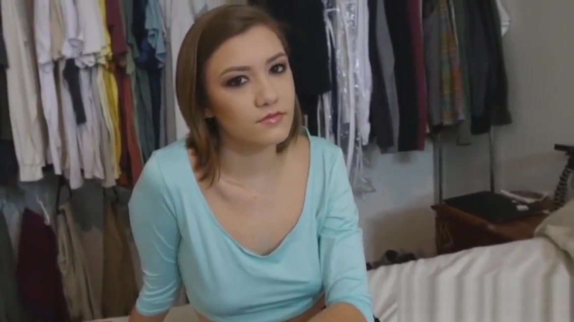 Sexy stepsister rides