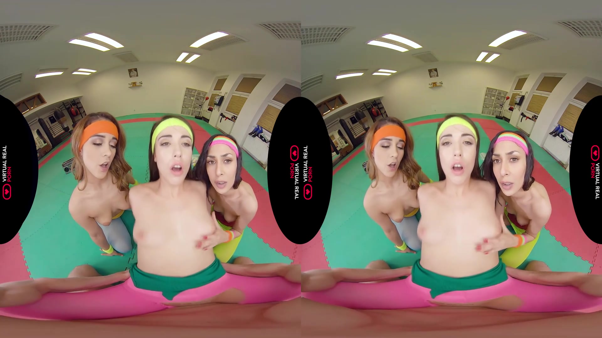 In the Back of Aerobics - VirtualRealPorn