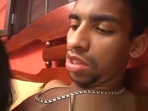 naughty brunette TS rimming man