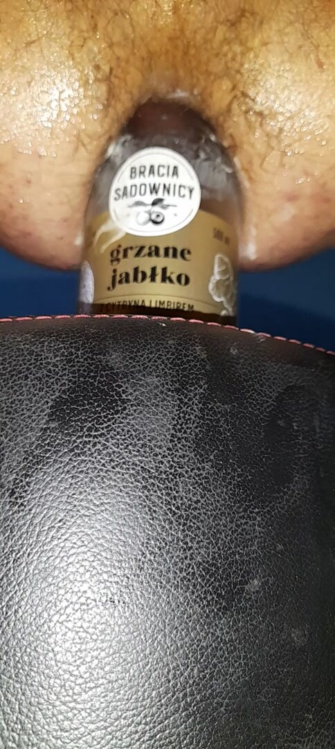 A bottle in the ass,I like this