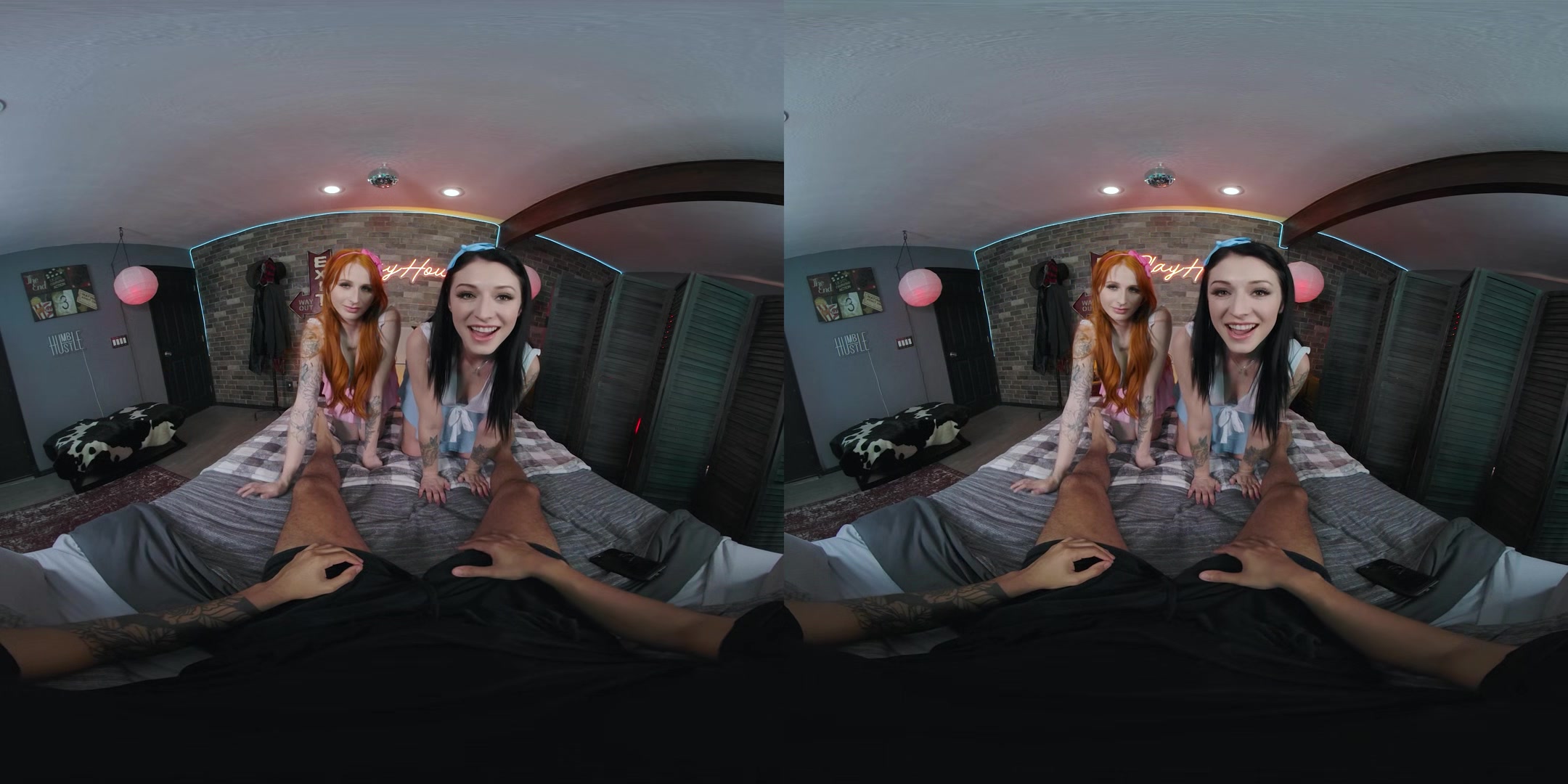 Three Way Hot Kissing 2