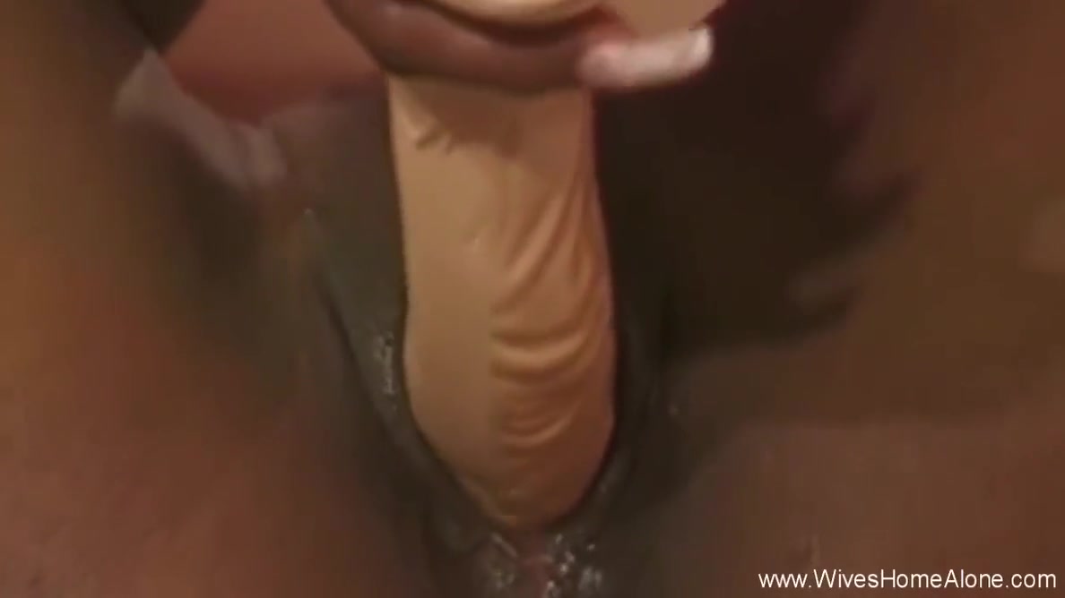 Ebony Wife With Toys Masturbating Hard And Feeling Good