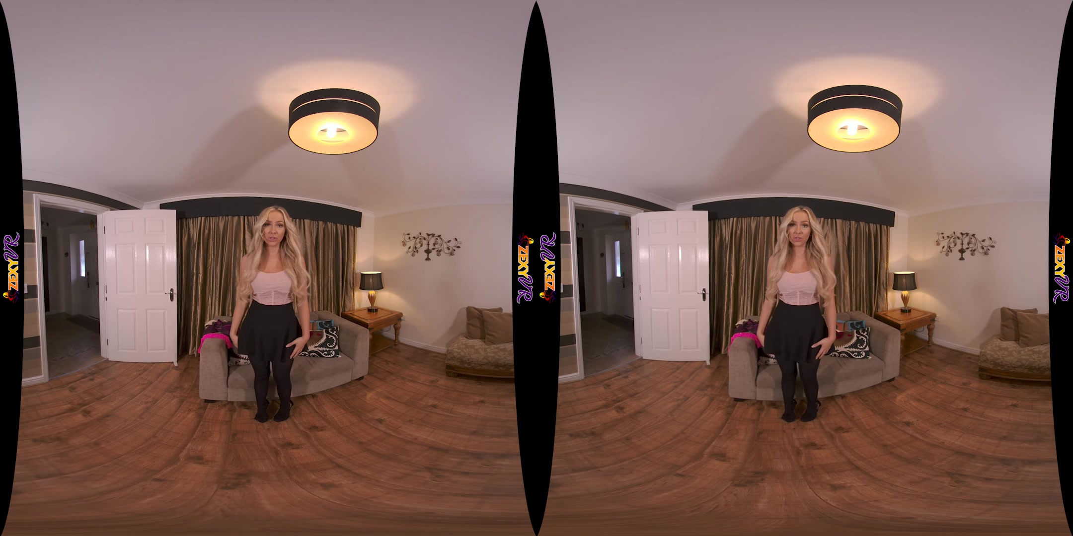 Naughty Courtesy featuring Bethany Morgan - ZexyVR