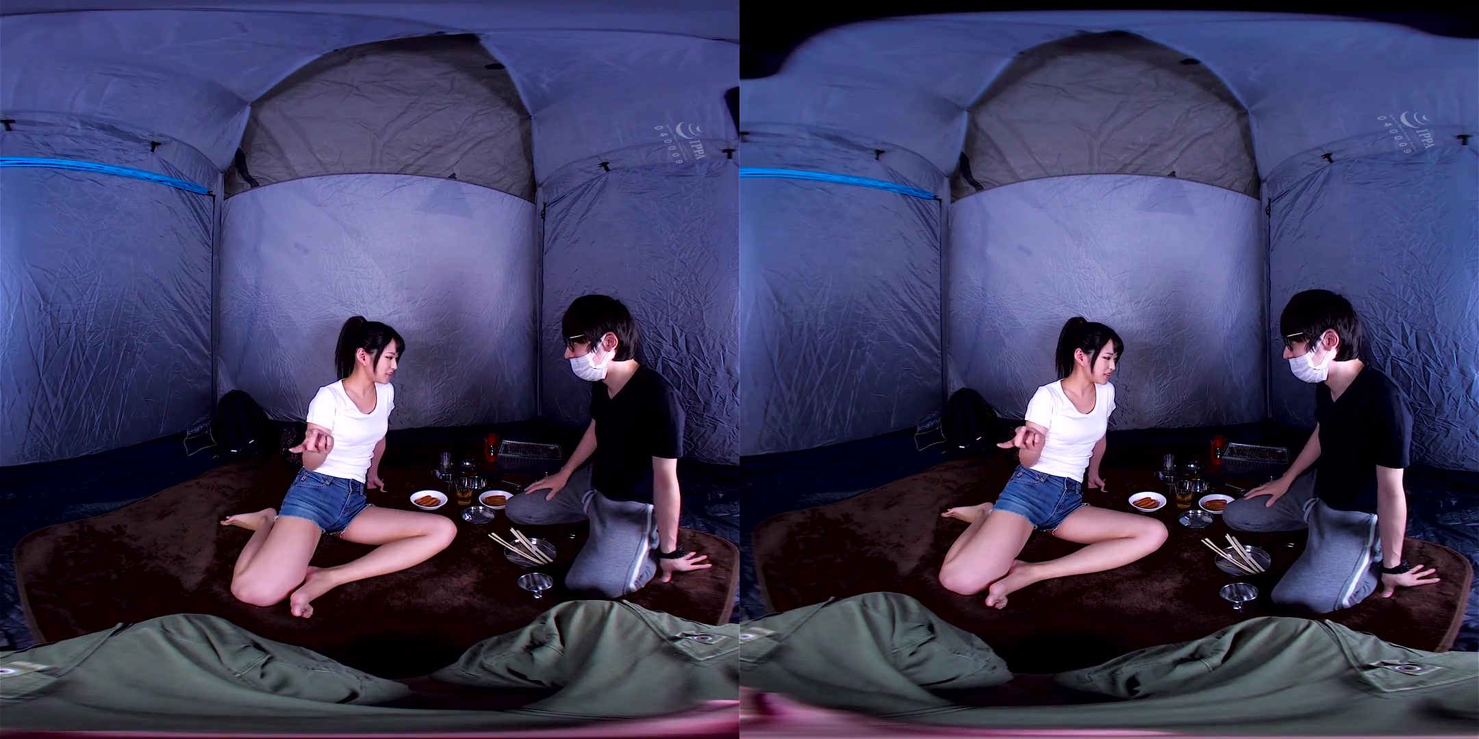 Stranded in a Storm with Scared Mitsuki-chan 1 - Petite Asian Riding Creampie