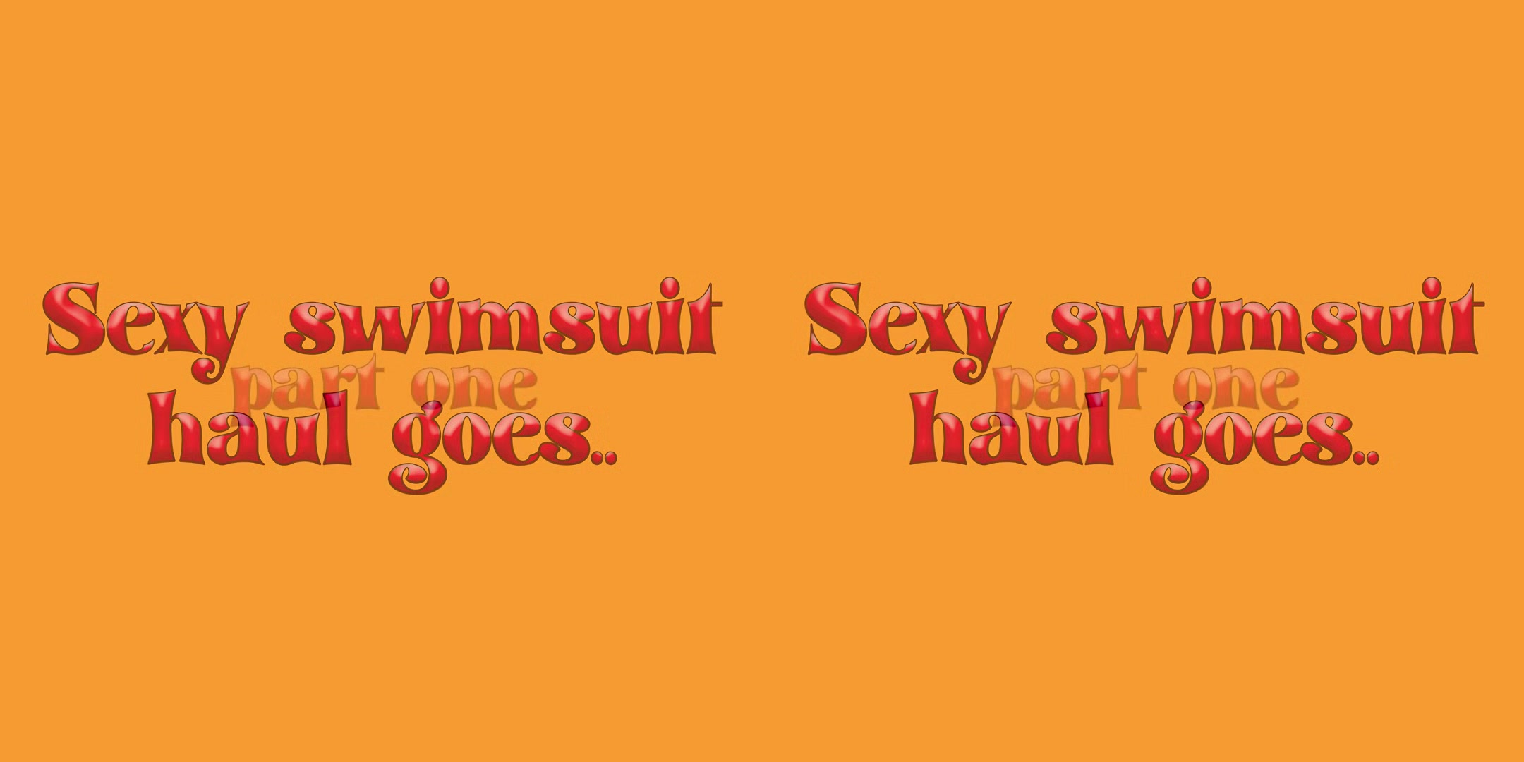 Sexy Swimsuit Haul Gets Hot - Pervrt